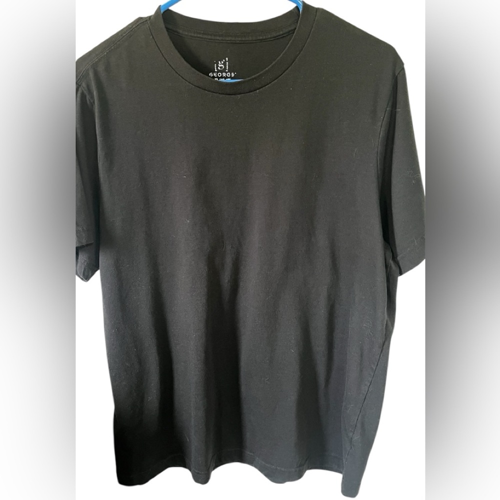 G George Black Soft T-shirt Sz XL